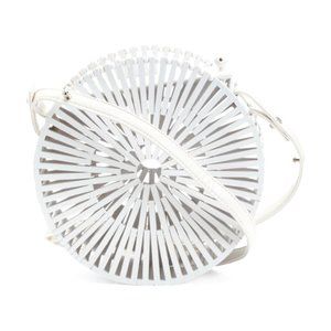 BAMBOO Painted Bamboo Circle Bag Crossbody Strap